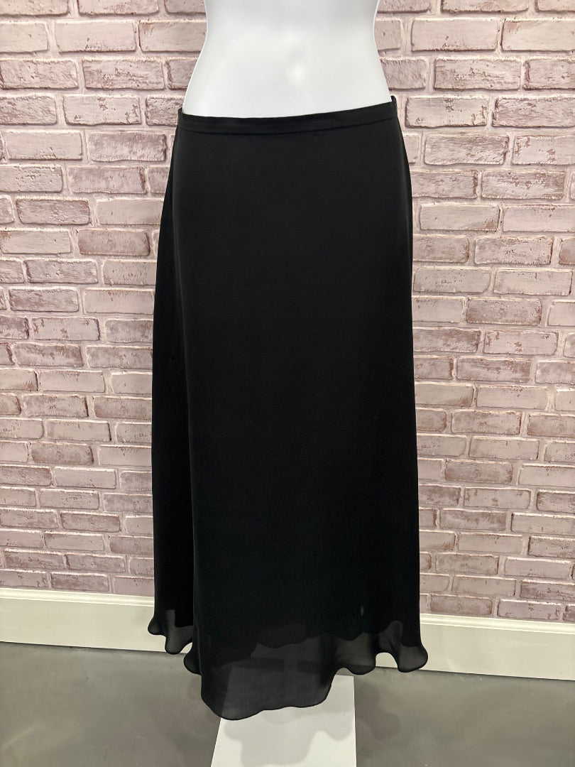 Ann Taylor Skirt, Black, 6, Used - Good