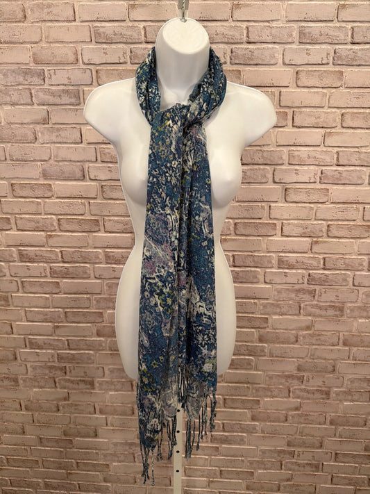 Various Scarf, Blue, One Size, Used - Good