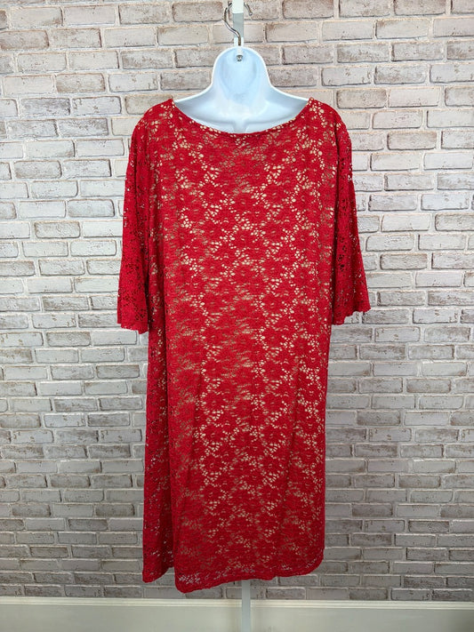 Espresso Dress, Red, XXXL, Used - Excellent