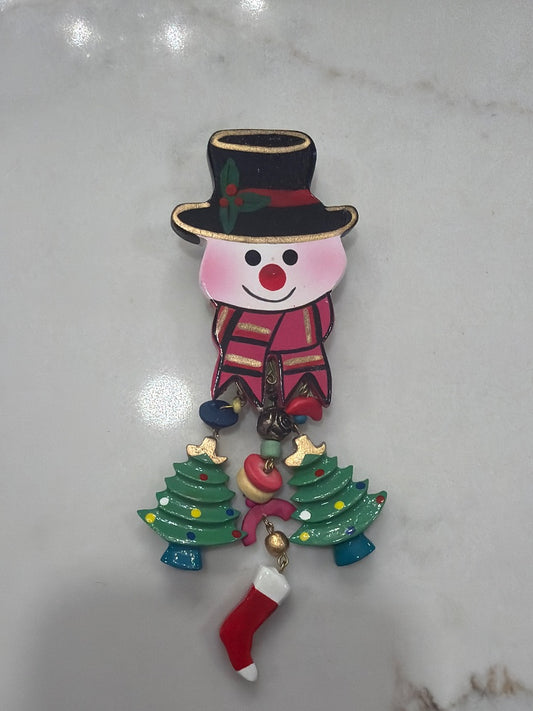 Various Christmas Brooch, Multi, One Size, Used - Excellent