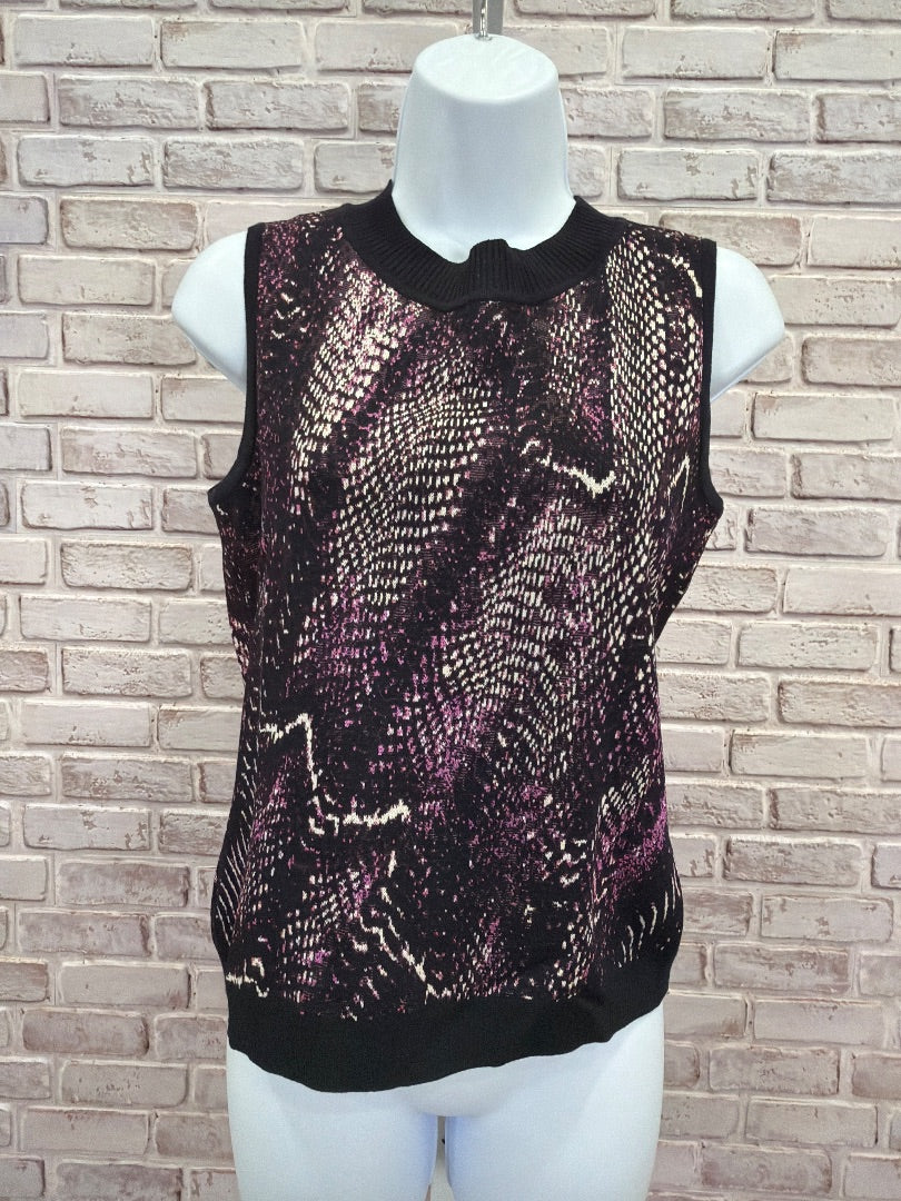 St John Sport Matching Clothing Set, black/purple, Small, Used - Good