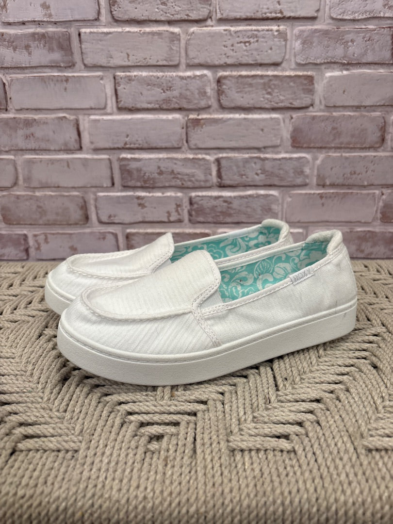 Roxy Sneakers, White, 8.5, Used - Good