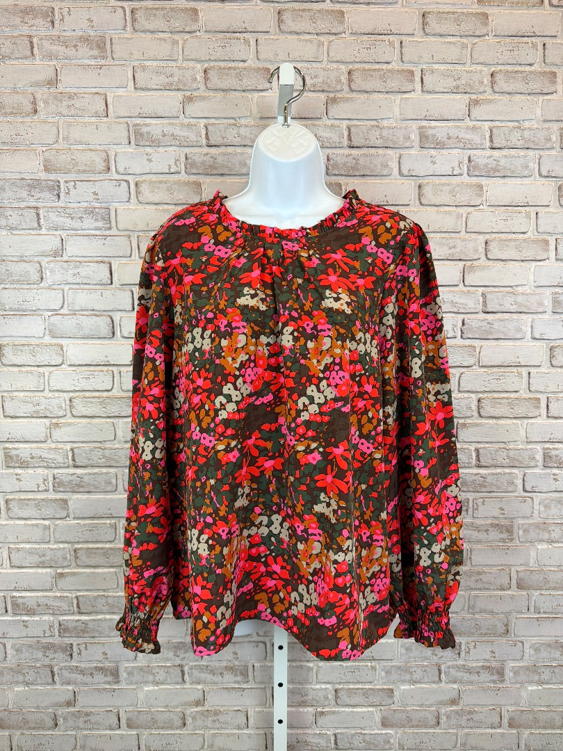 Michelle McDowell Shirt, Multi, XL, Used - Good