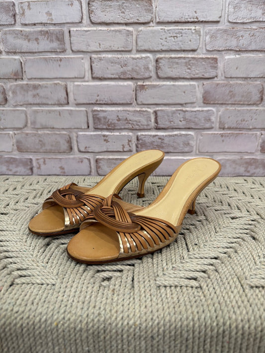 Cole Haan Heels, Tan multi, 7, Used - Good