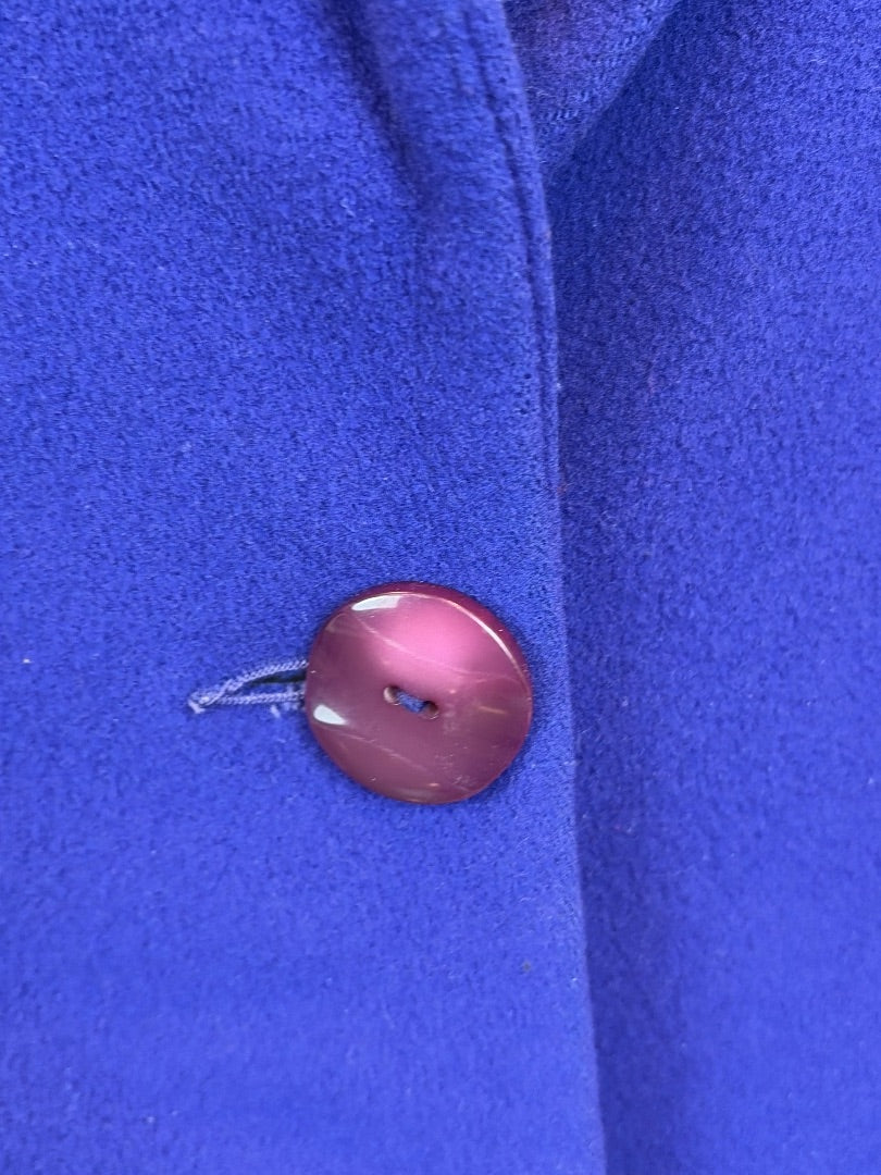 The Limited Wool and Cashmere blend Blazer, Purple, Medium, Used - Good