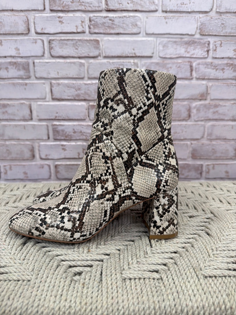 Nordstrom Rack Booties, Snakeskin, 5.5, Used - Good