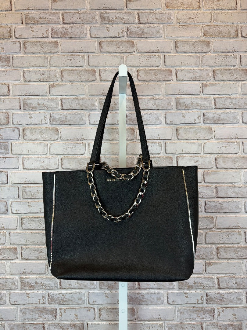 Michael Kors Handbag, Black/silver, One Size, Used - Excellent