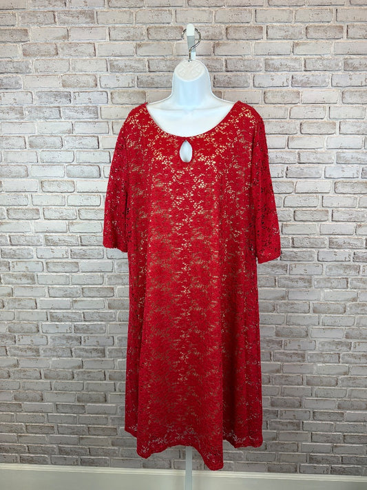 Espresso Dress, Red, XXXL, Used - Excellent
