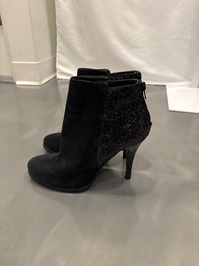 BCBG Booties, Black, 8.5
