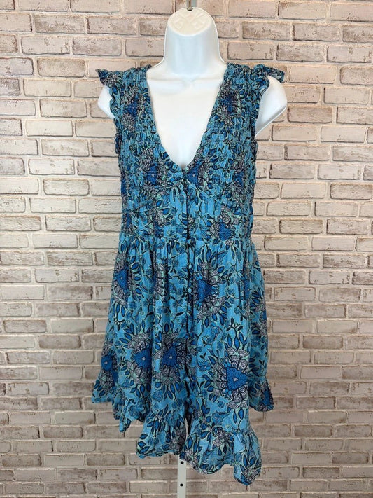 Anthropologie Dress – Anthropologie Dress, Blue multi, Medium, Used - Good