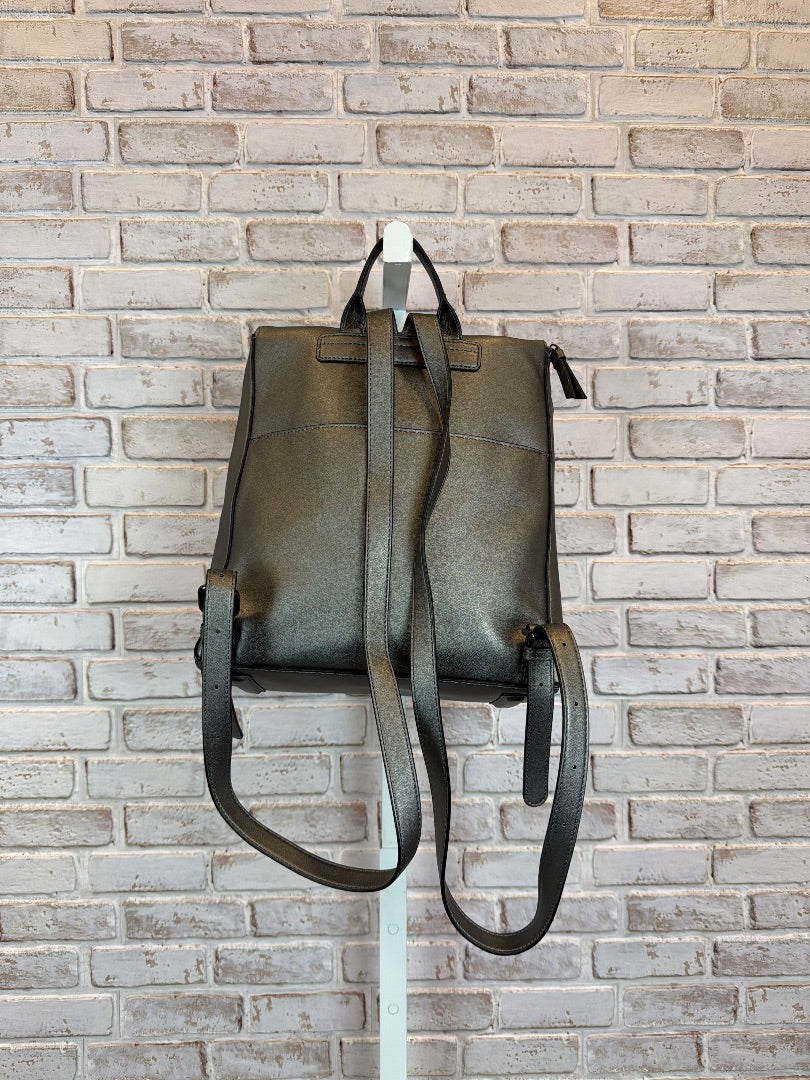 DKNY Backpack, Silver, One Size, Used - Good