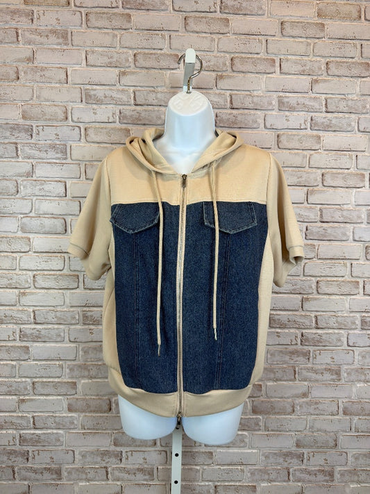 Joh Sweatshirt, Denim/khaki, XS, Used - Good