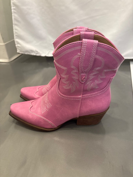 Circus by Sam Edelman Cowgirl boots, Pink, 9