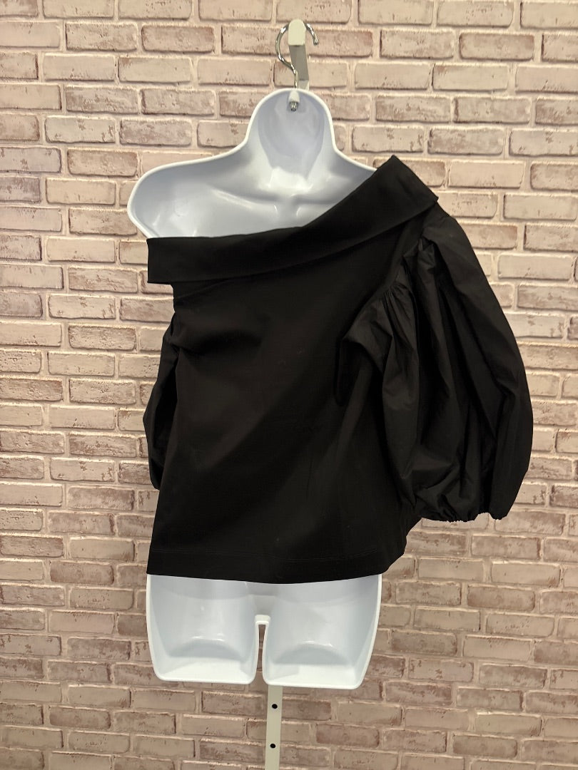 Tanya Taylor Georgia Top, Black, Medium, Used - Good