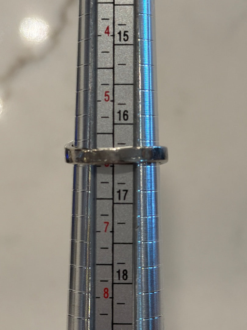 Various Sterling Ring, Silver, 6, Used - Good