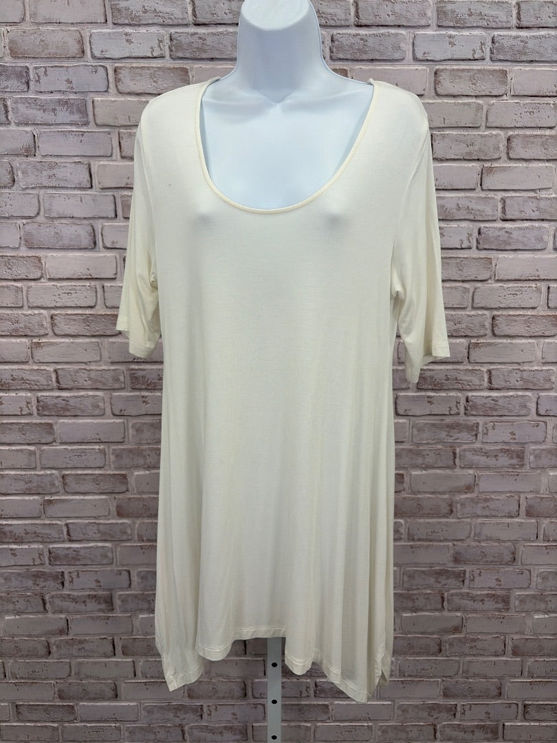 Soft Surroundings Shirt, White, Medium, Used - Good