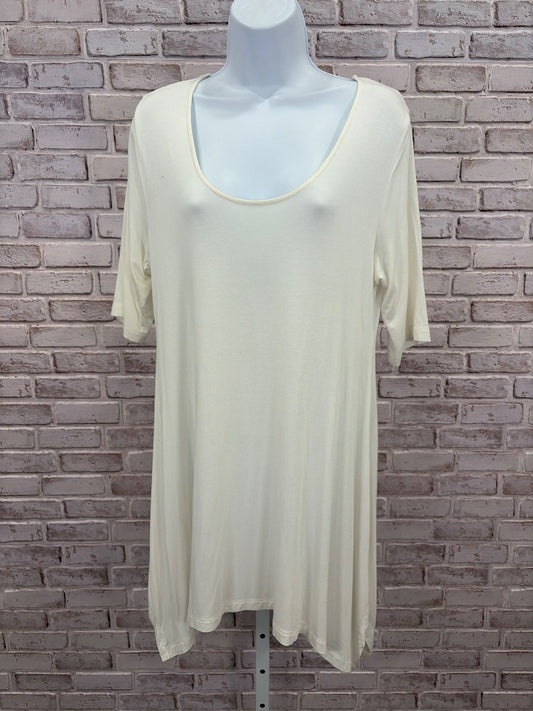 Soft Surroundings Shirt, White, Medium, Used - Good