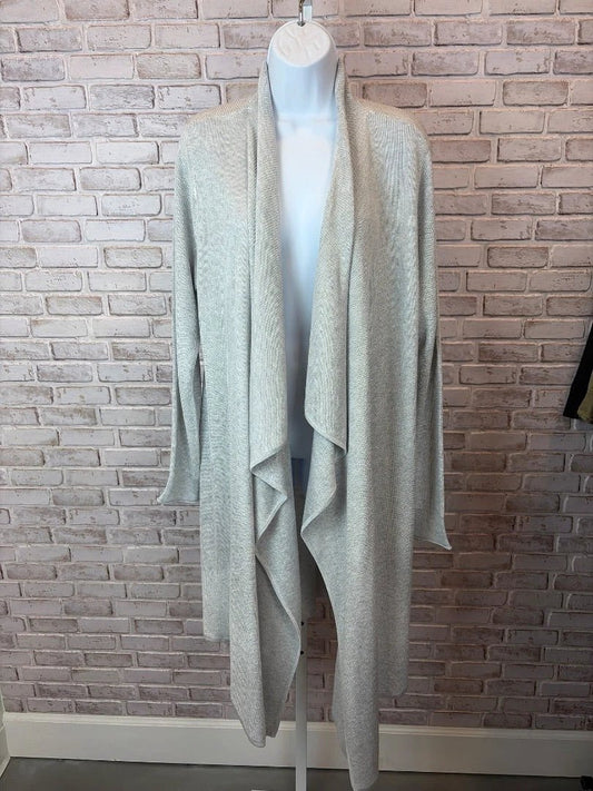 White House Black Market Top - Cardigan – White House Black Market Cardigan, Silver, XL, New With Tags