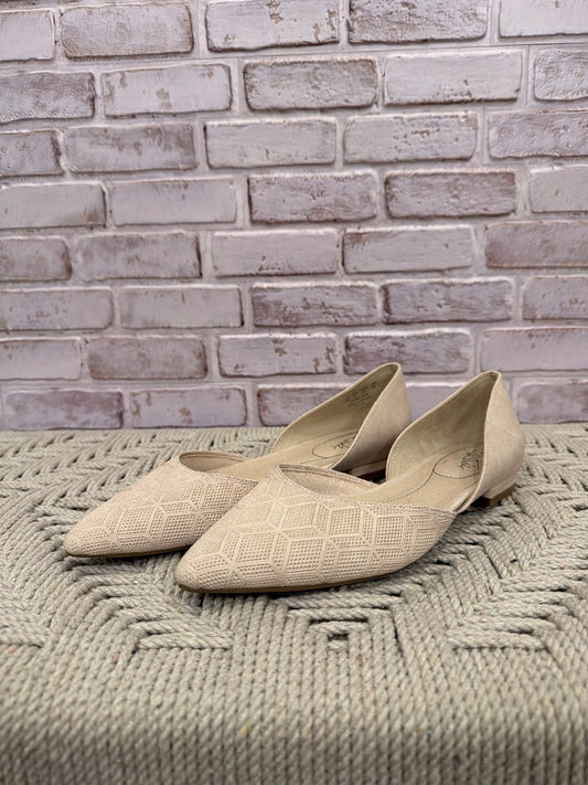 LifeStride Flats, Beige, 7, Used - Good