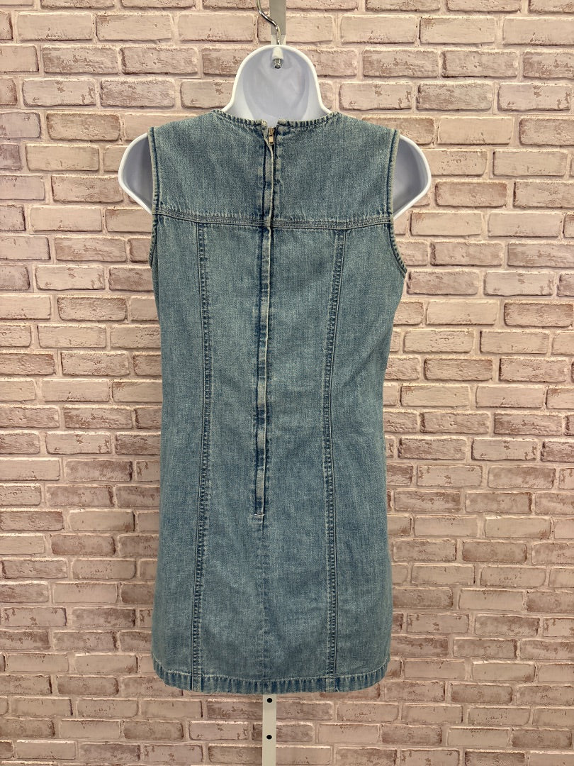 AT Denim Dress, Denim, 4, Used - Good