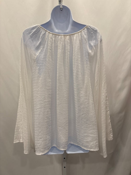 Easel Shirt, White, Medium