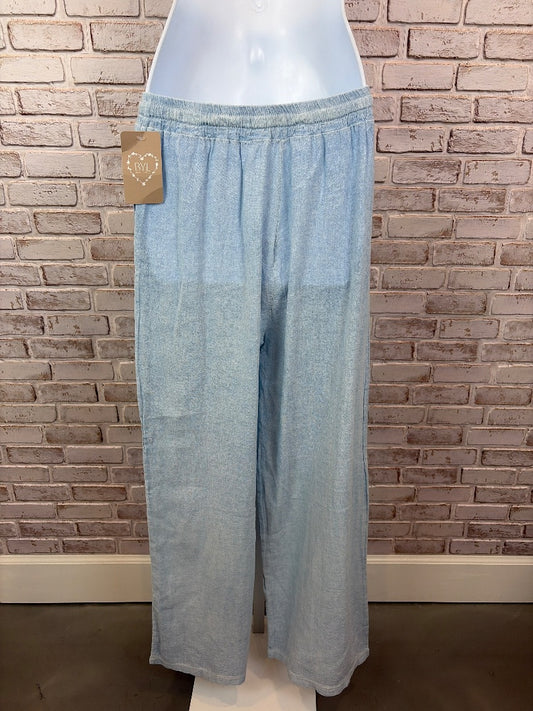 BYL Pants, Light blue, One Size, New With Tags