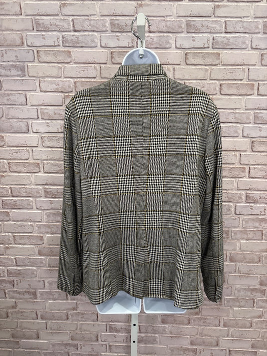 7th avenue Blazer, Plaid, Medium, Used - Good