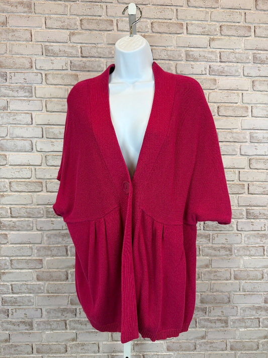 Christopher & Banks Cardigan, Pink, XL, Used - Excellent