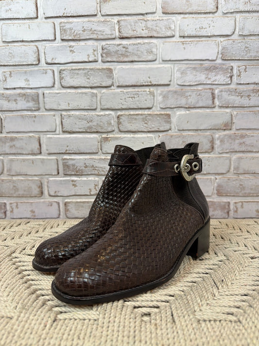 Brighton Booties, Brown, 10, Used - Good