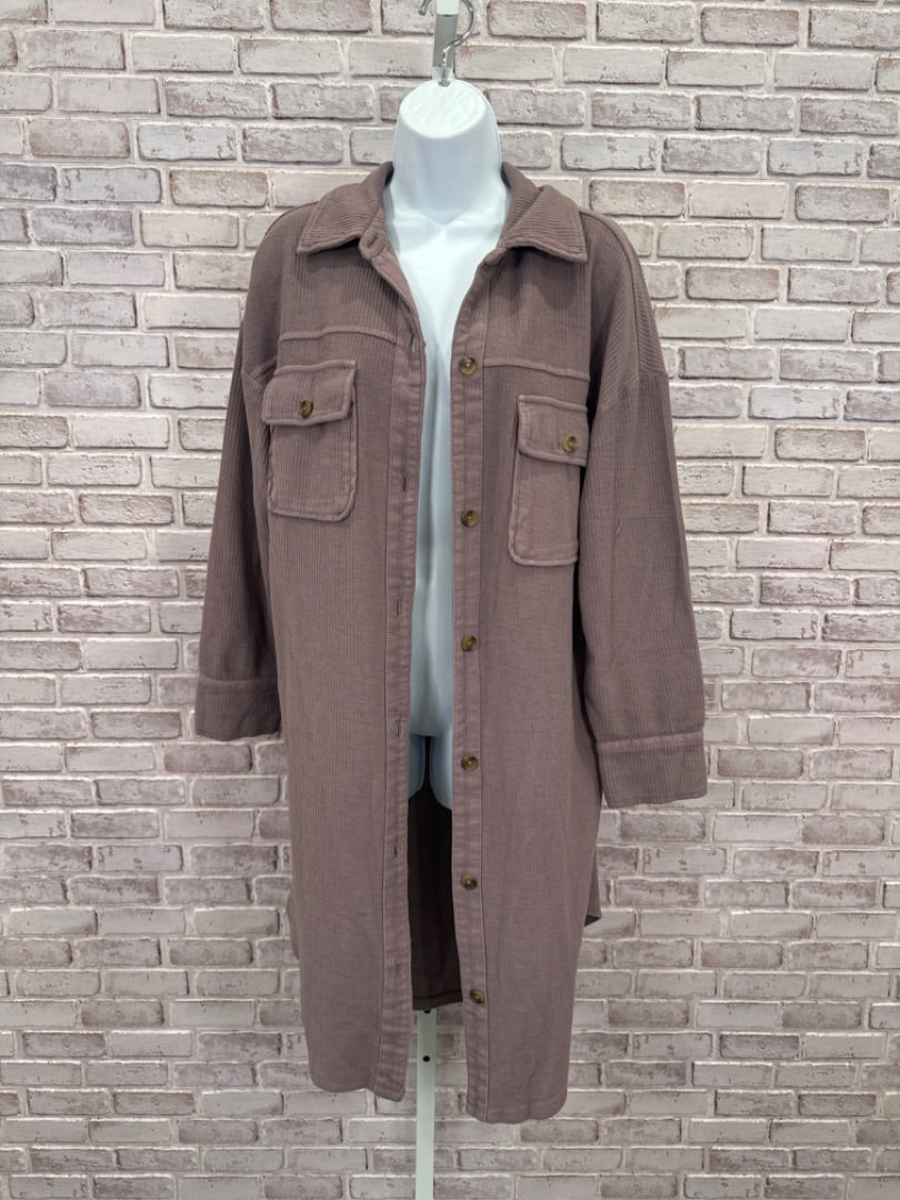 Pilcro Jacket, Purple, Small, New With Tags