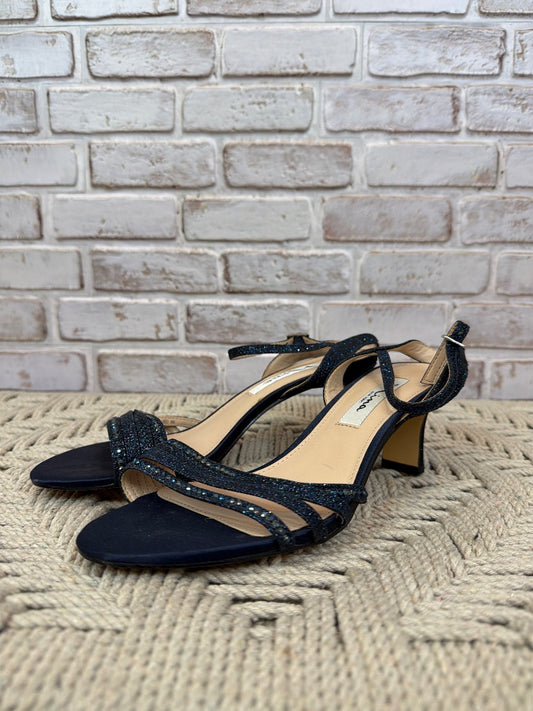 Nina Heels, Navy, 7, Used - Excellent