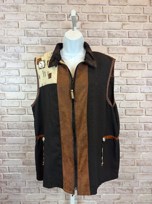 Kd Spring Vest, Multi, XL, New With Tags