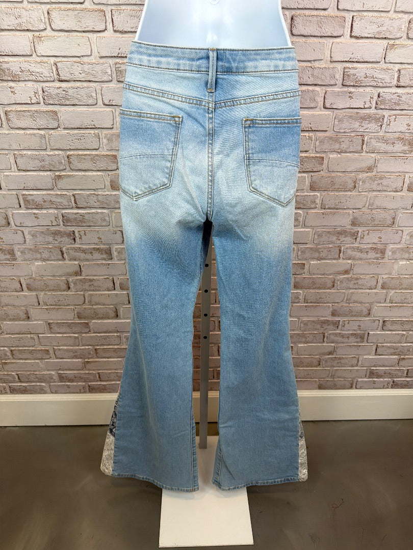 Driftwood Farrah Jeans, denim multi, 29, Used - Good