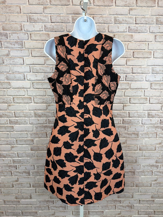 Ann Taylor Dress, Peach/navy, 6, Used - Excellent