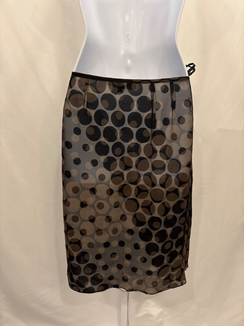 Anne Klein Skirt, Polka dots, XL