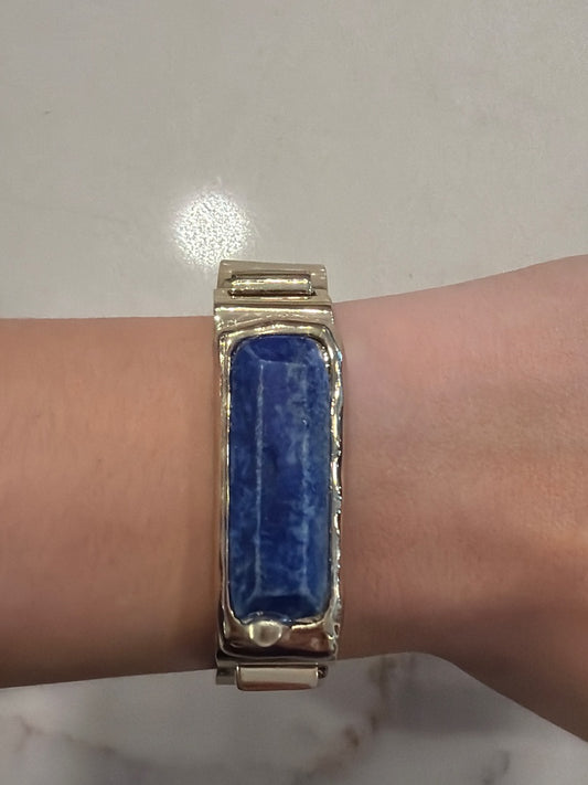 Bcbgmaxazria Bracelet, Silver/blue, One Size, Used - Excellent