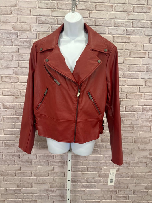 French Connection Jacket, Red, Large, New With Tags
