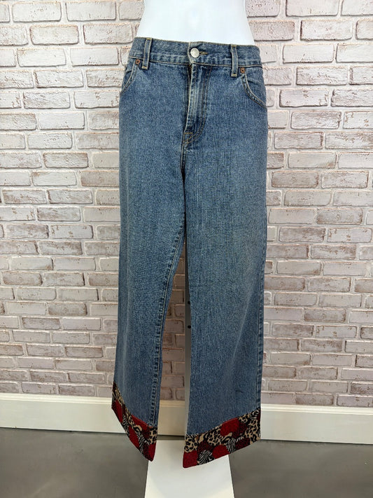 Lucky Brand Jeans, denim/red, 14, Used - Good