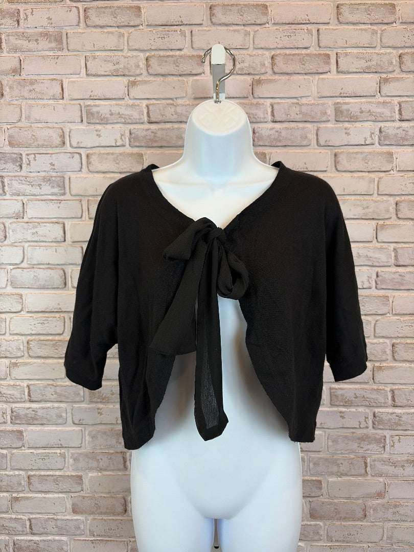 DKNYC Cardigan, Black, One Size, Used - Good