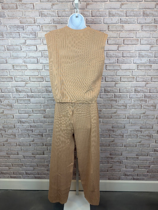 Fashion Matching Clothing Set, Beige, XS, Used - Good