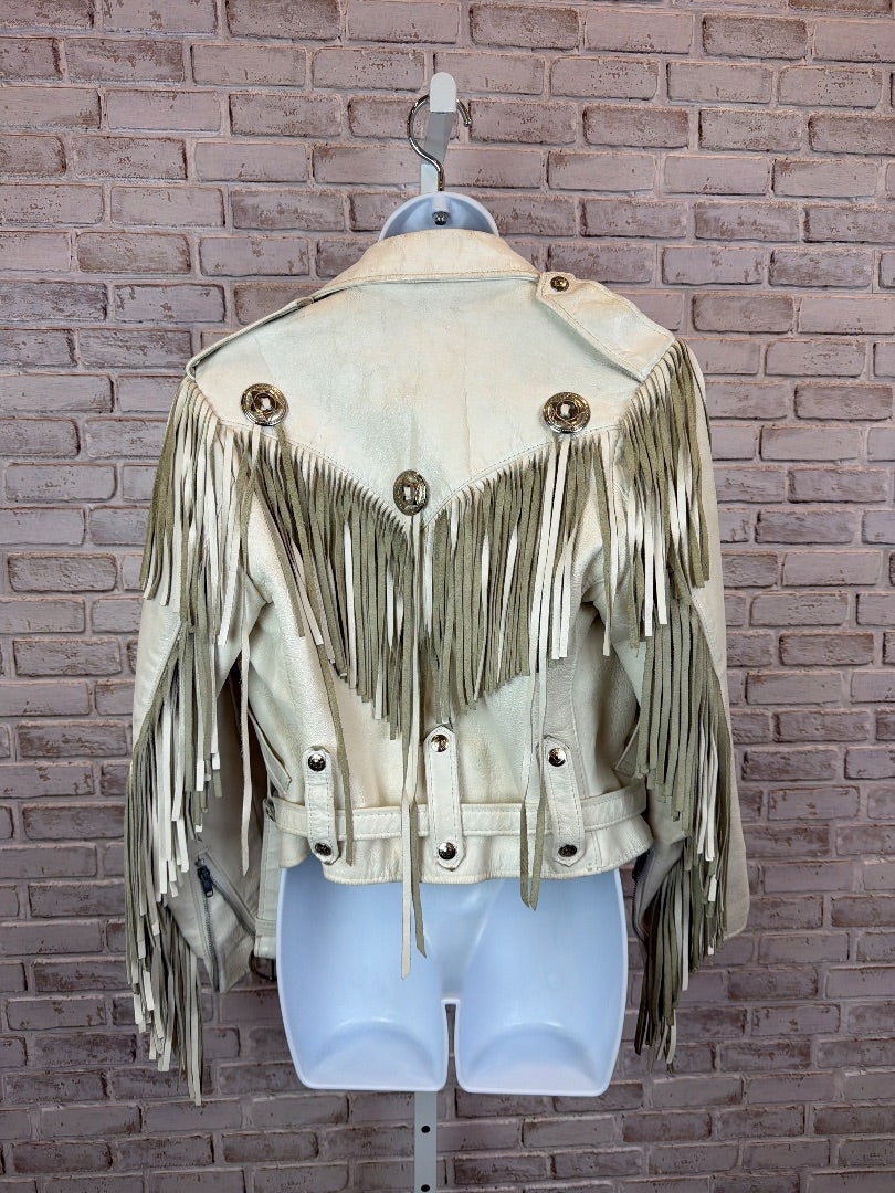 DUR O JAC Jacket, White, 8, Used - Good