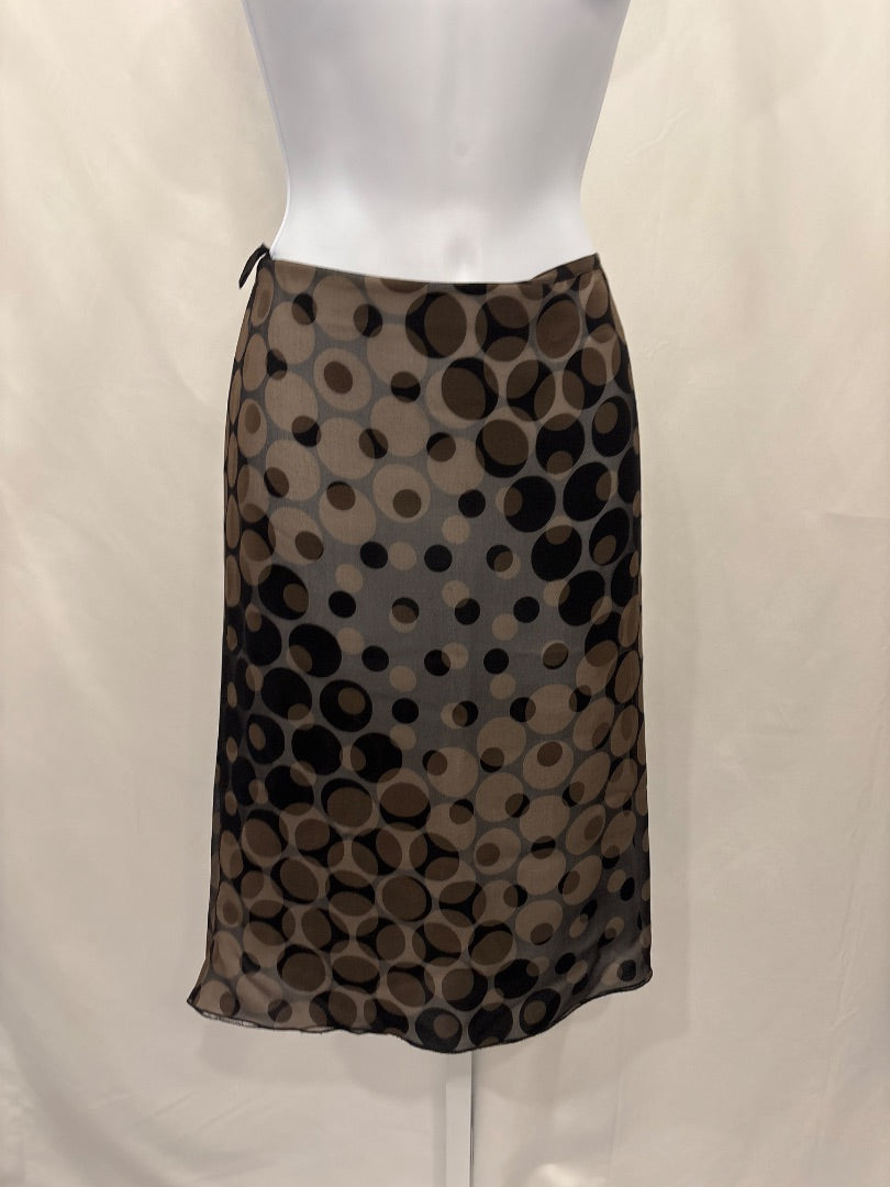Anne Klein Skirt, Polka dots, XL