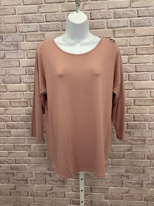 Femme Shirt, Dusty pink, Medium, Used - Good