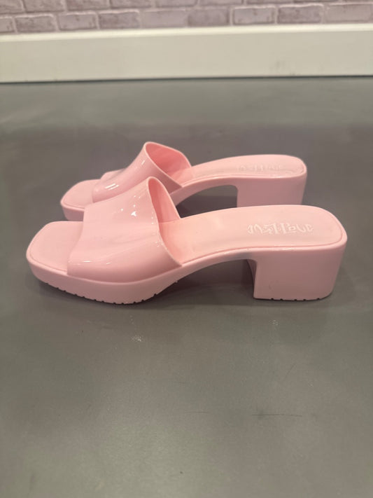 Mad love sandals, Pink, 10, Used - Good