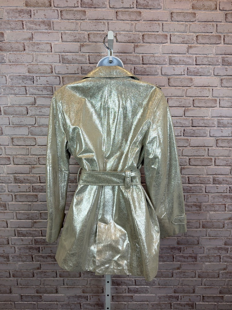 Chicos Jacket, Silver, 2, Used - Good