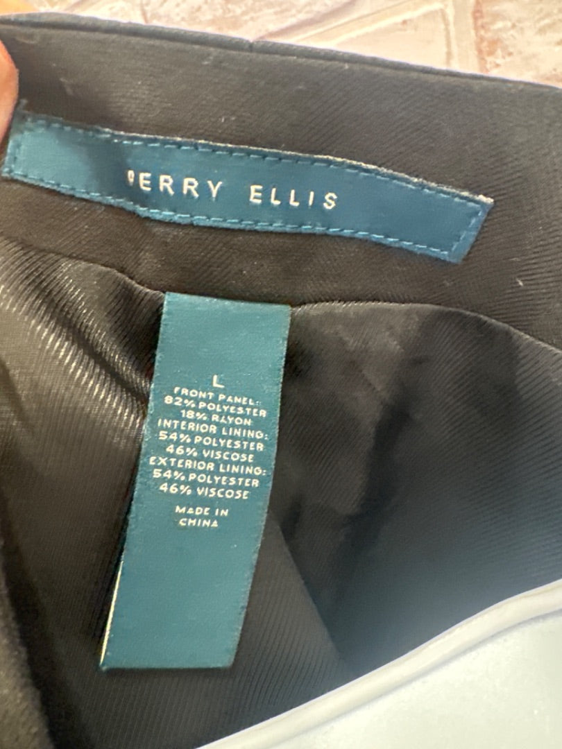 Perry ellis vest, Black, Large, Used - Good