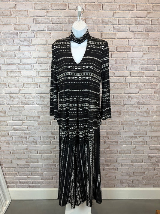 Joseph Ribkoff Matching Clothing Set, Black/white, 4/6, Used - Excellent