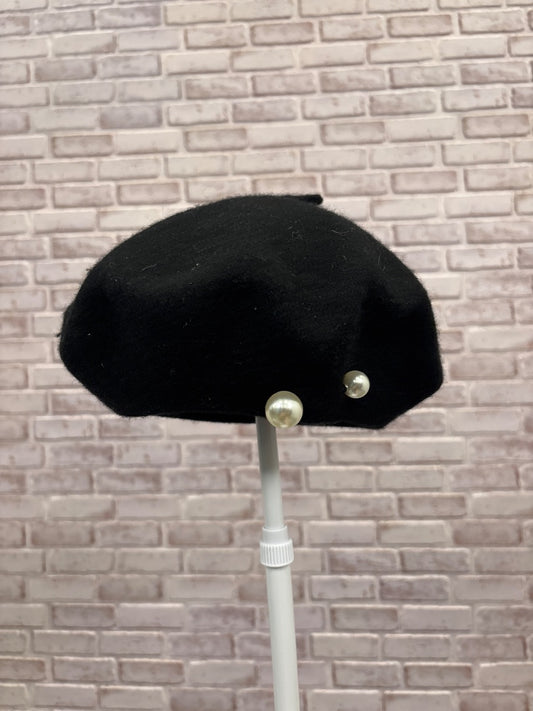 Various Beret, Black, One Size, Used - Good