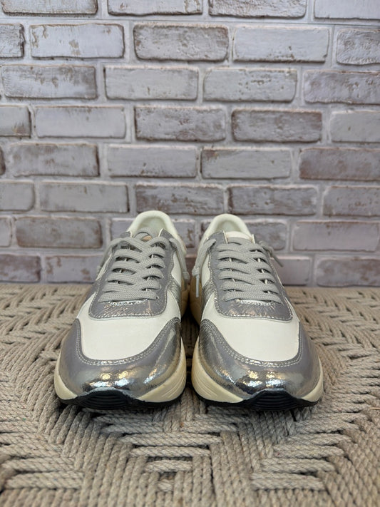 Mi.im Sneakers, white/silver, 7.5, Used - Good