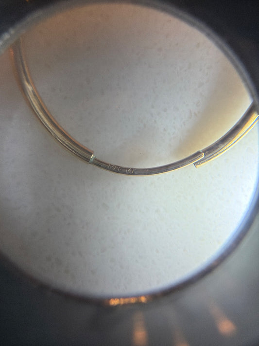 Pavoi 14k gold filled Mini Hoops, Gold, One Size, Used - Excellent